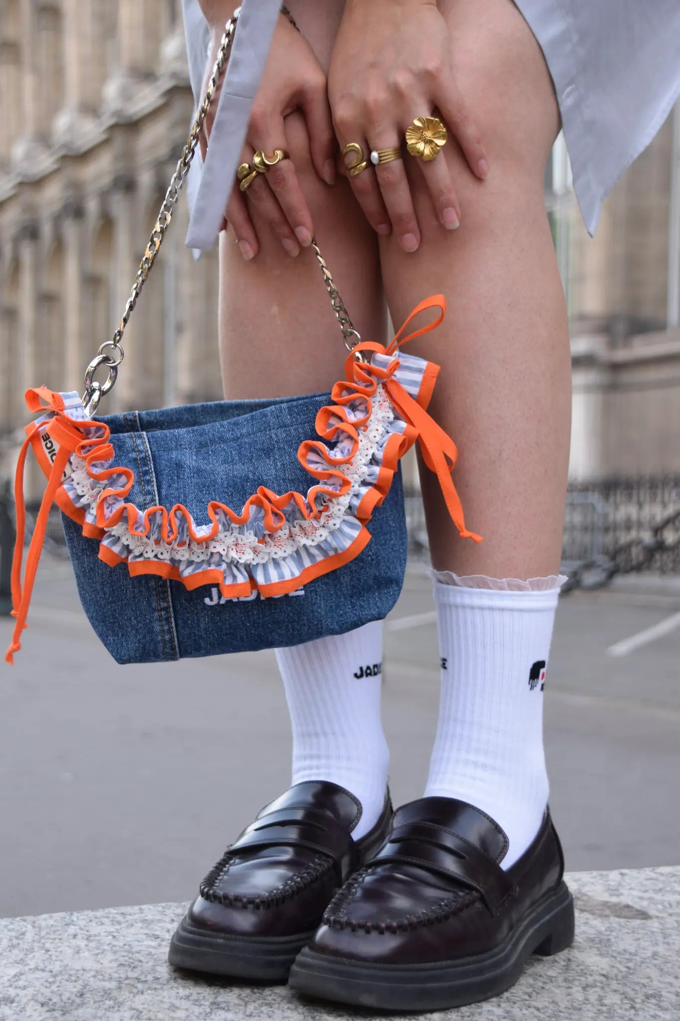 JADICE KNITTED SOCKS - LACE