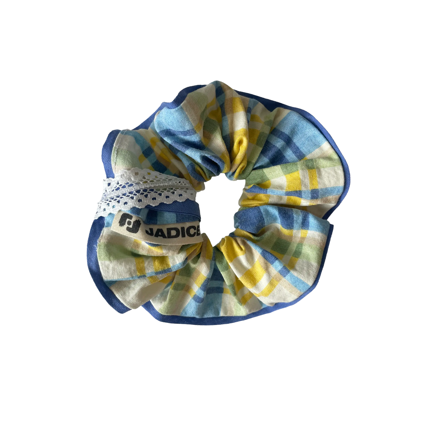 CHOUCHOU - CARREAUX BLEU ET JAUNE