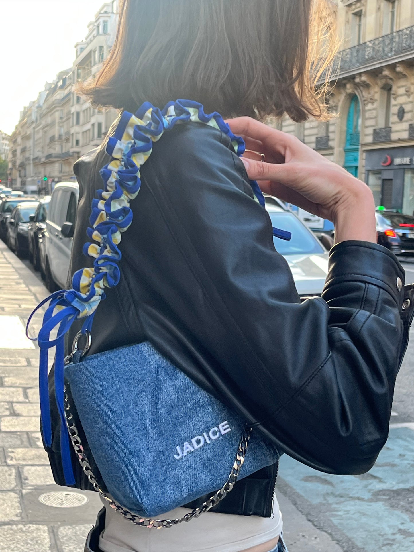 SAC ZEPHYR JEAN BLEU CLAIR - ANSE FROUFROU CARREAUX