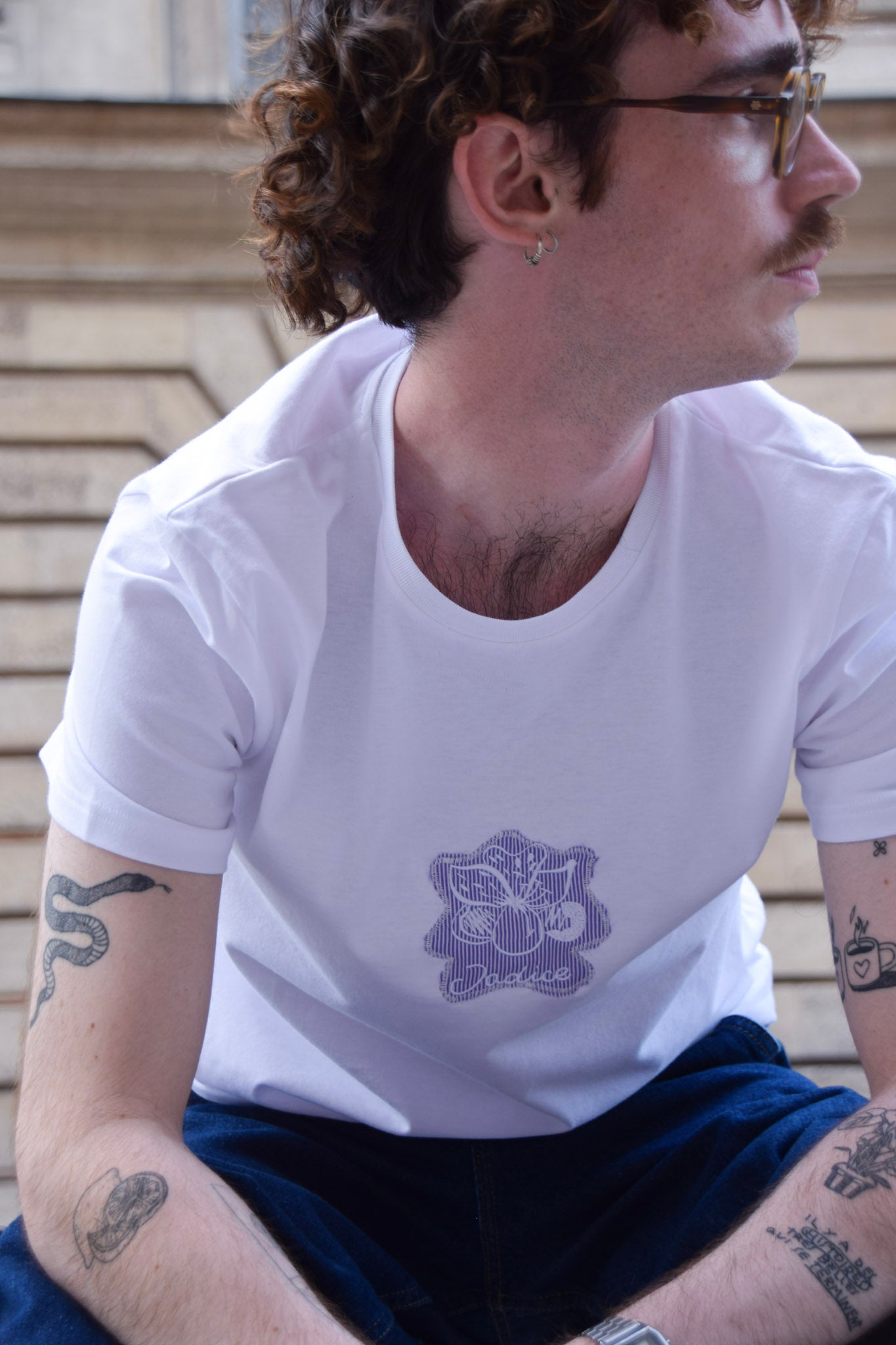 TSHIRT DOUBLE FLEUR