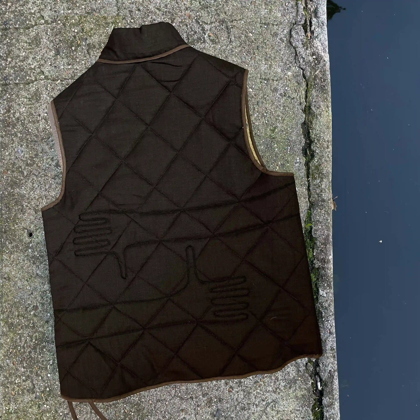 VESTE SHANTI - MARRON