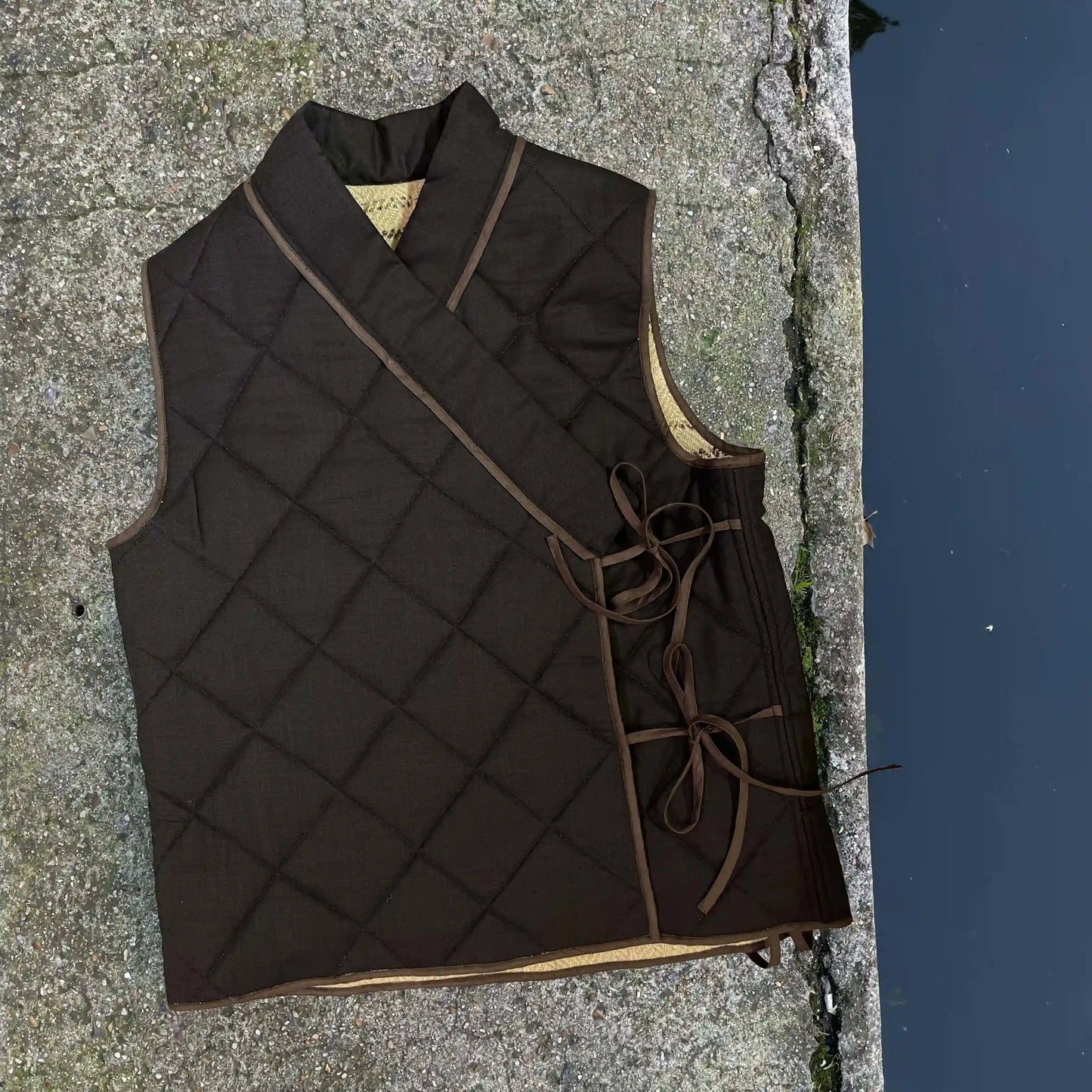 VESTE SHANTI - MARRON