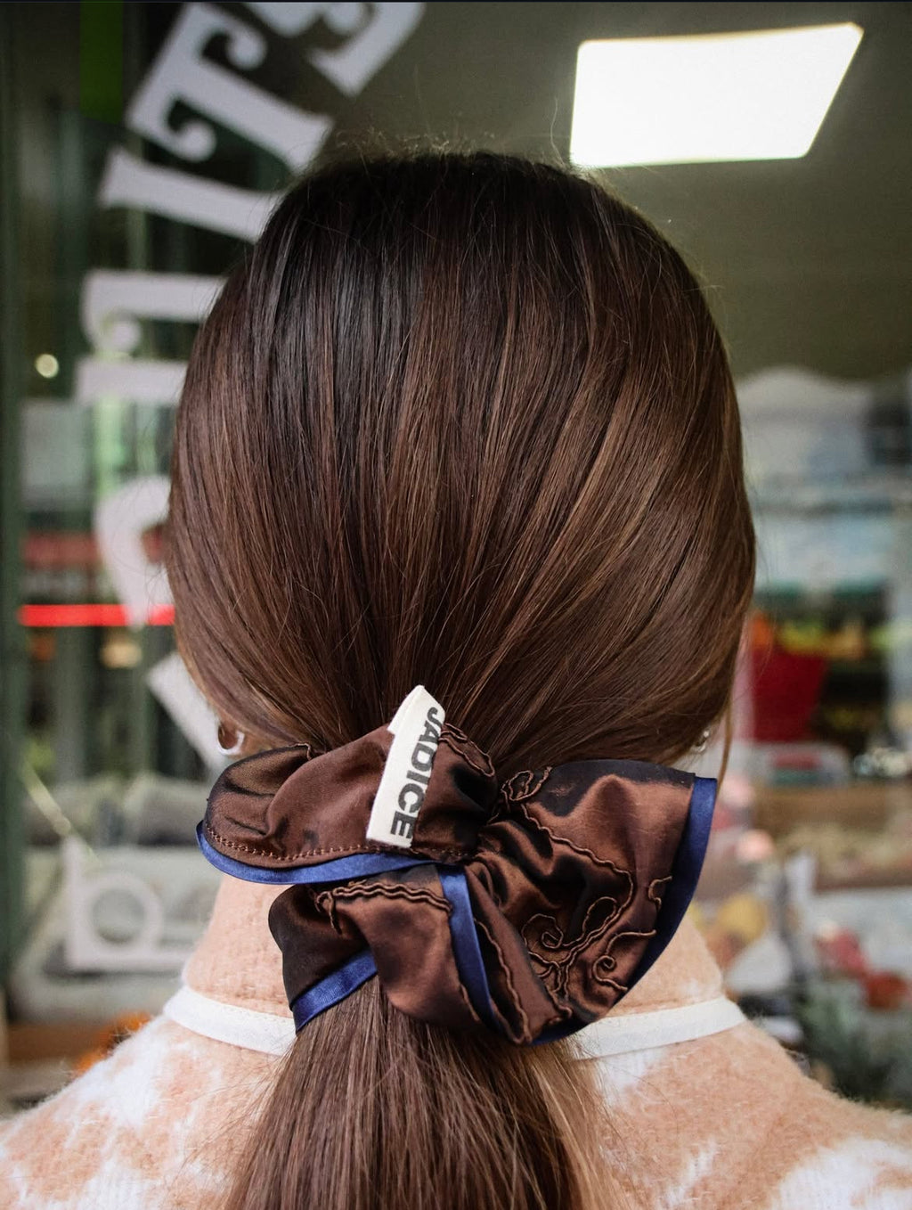 CHOUCHOU - MARRON ET BLEU