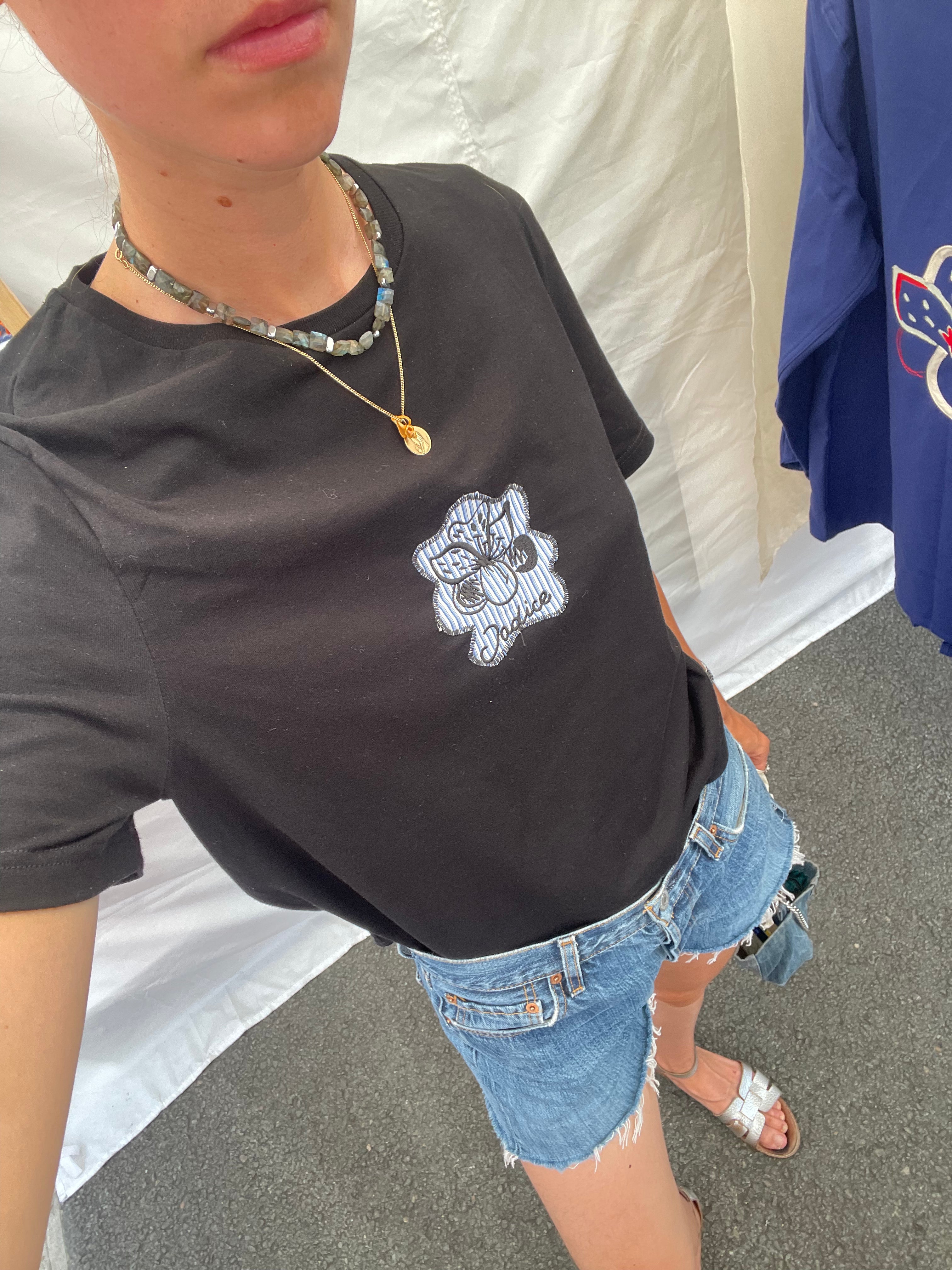 TSHIRT DOUBLE FLEUR
