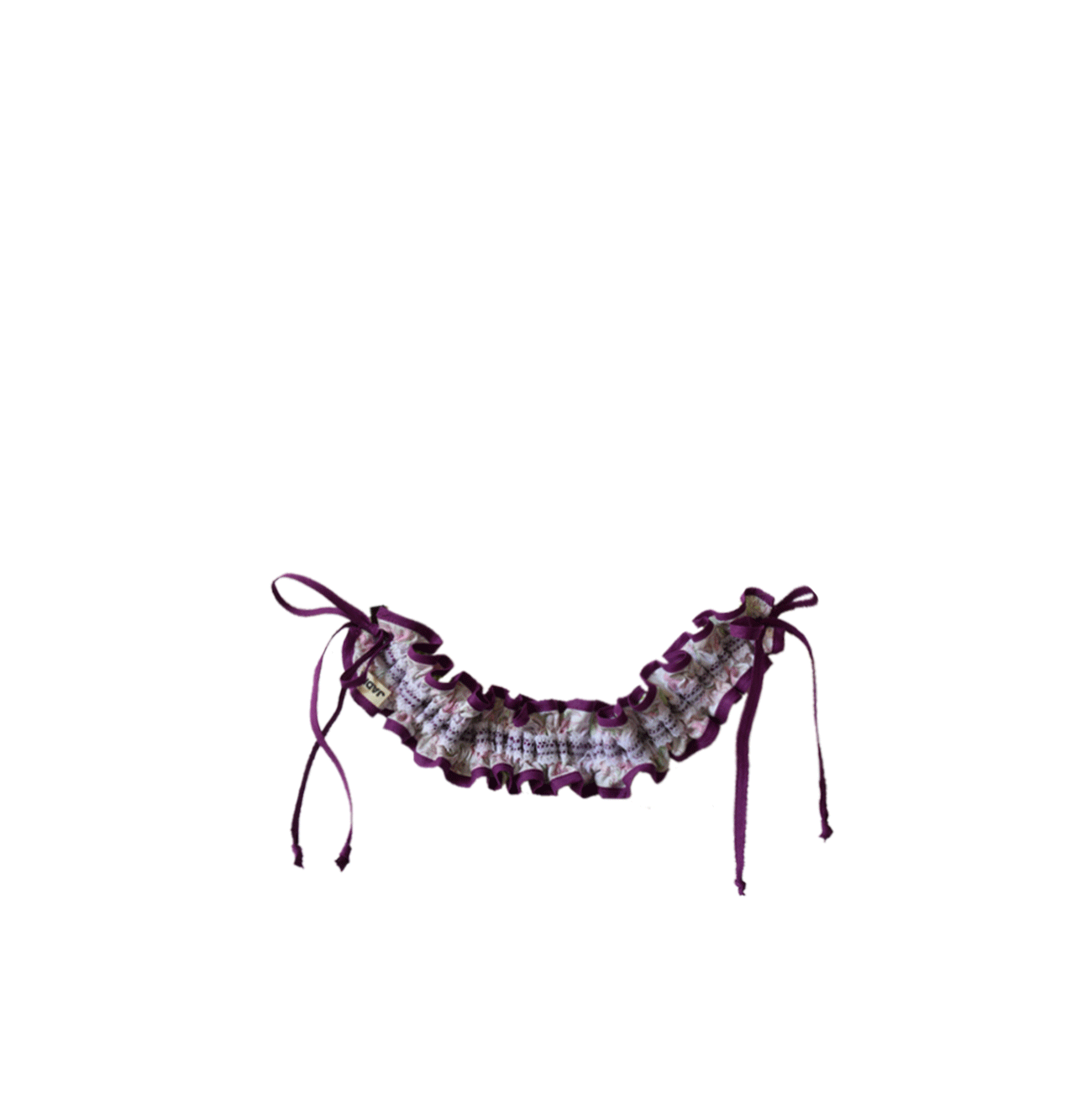 FROUFROU HANDLE - GREEN AND LILAC