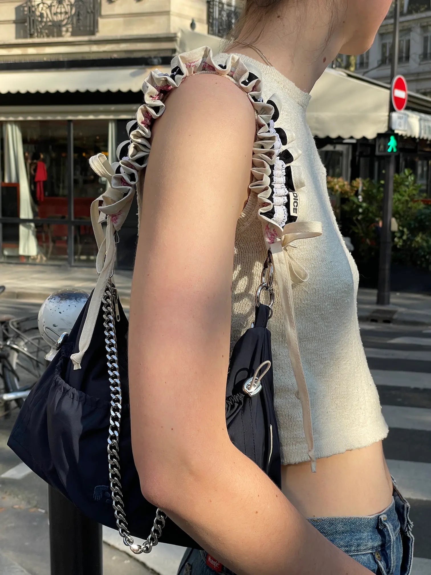 ANSE FROUFROU - NOIR ET BEIGE