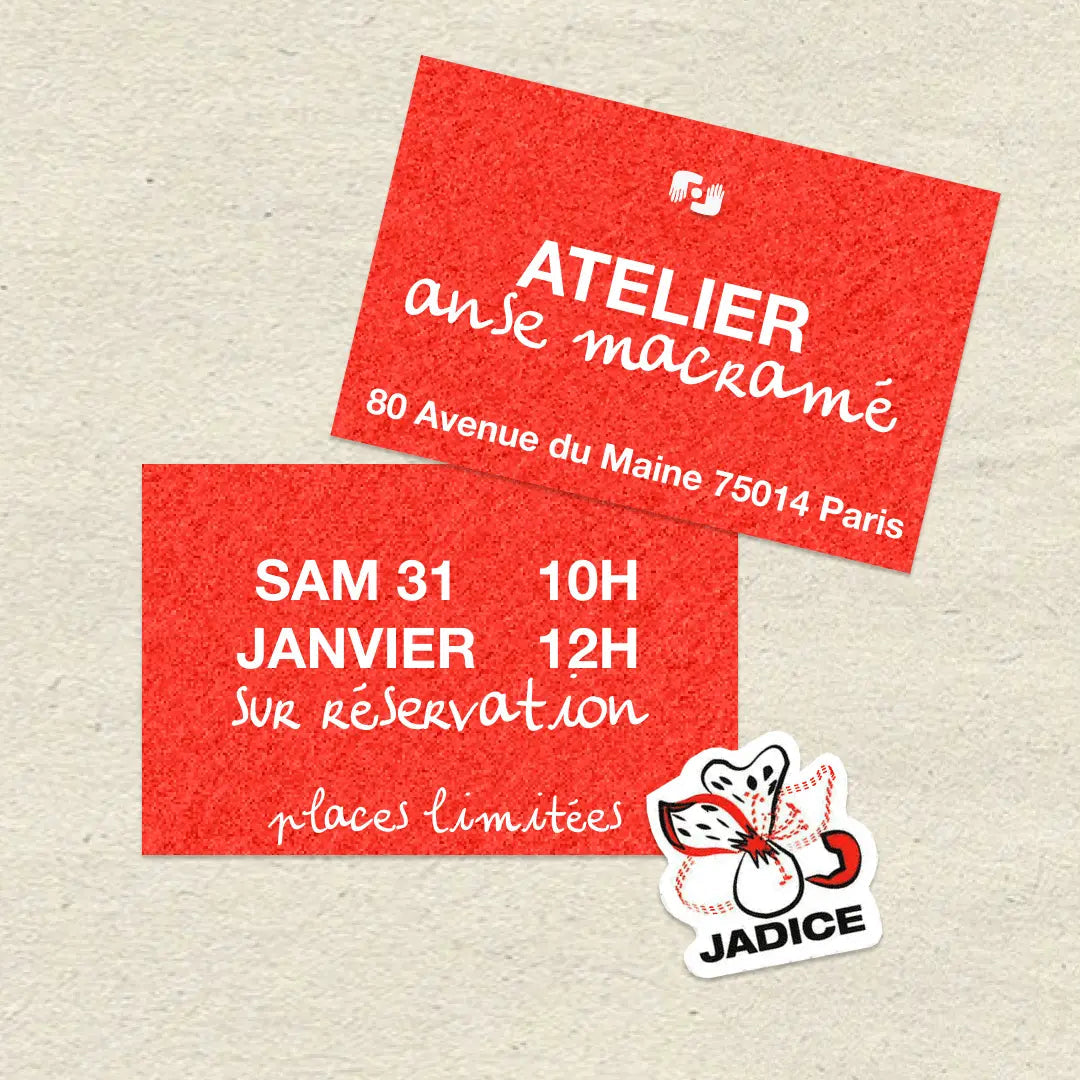 ATELIER ANSE MACRAMÉ - 31.01