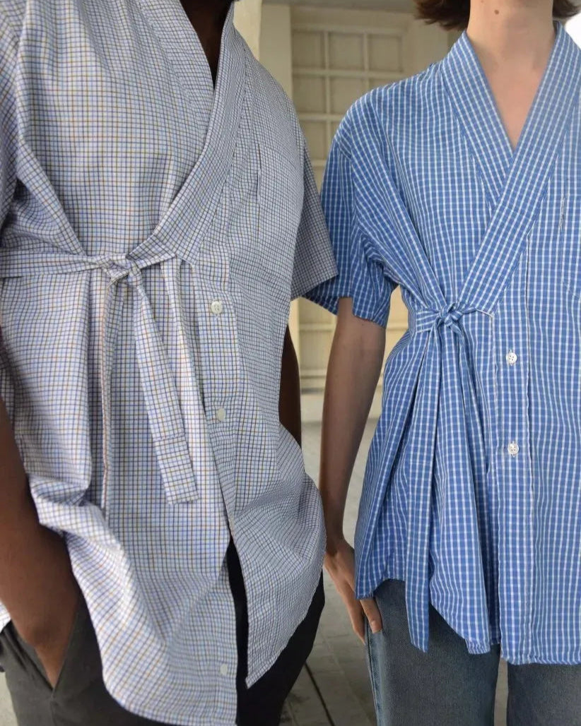 CHEMISE RESTYLE UPCYCLÉE - Jadice