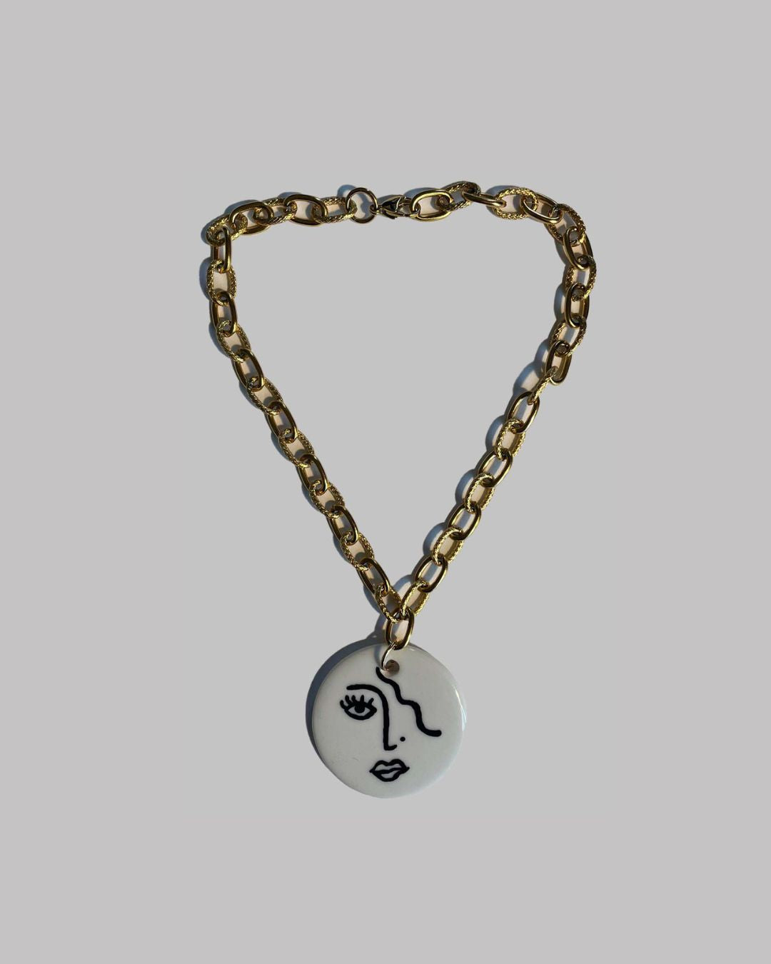 FACE NECKLACE - JADICE X SPYE