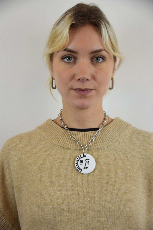 COLLIER VISAGE SOLEIL - JADICE X SPYE