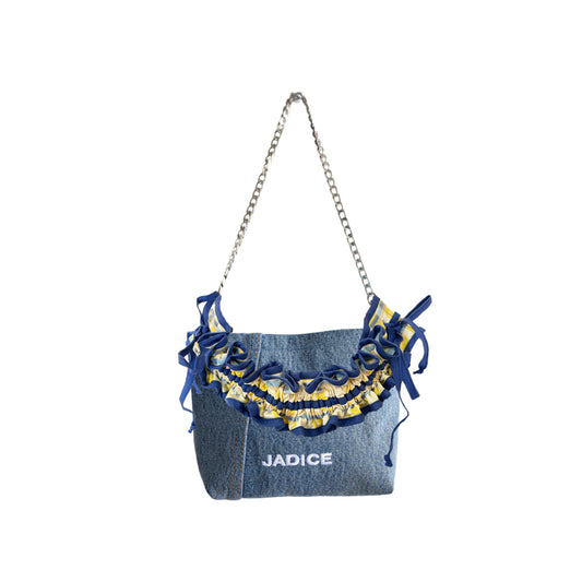 SAC ZEPHYR JEAN BLEU CLAIR - ANSE FROUFROU CARREAUX