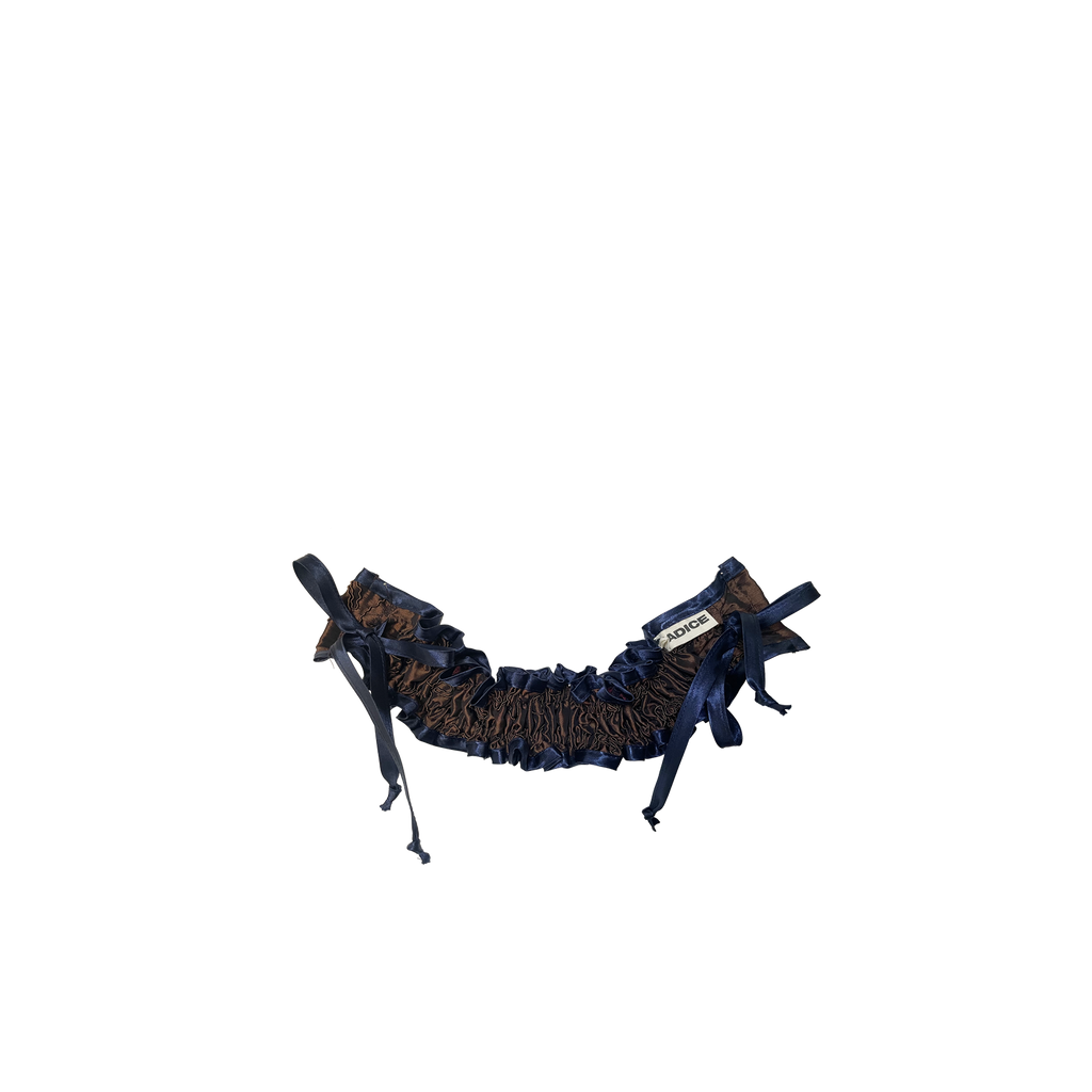 ANSE FROUFROU - MARRON ET BLEU