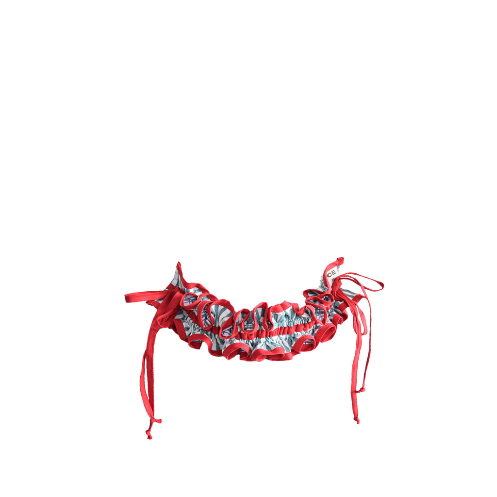 FROUFROU HANDLE - GREEN AND RED