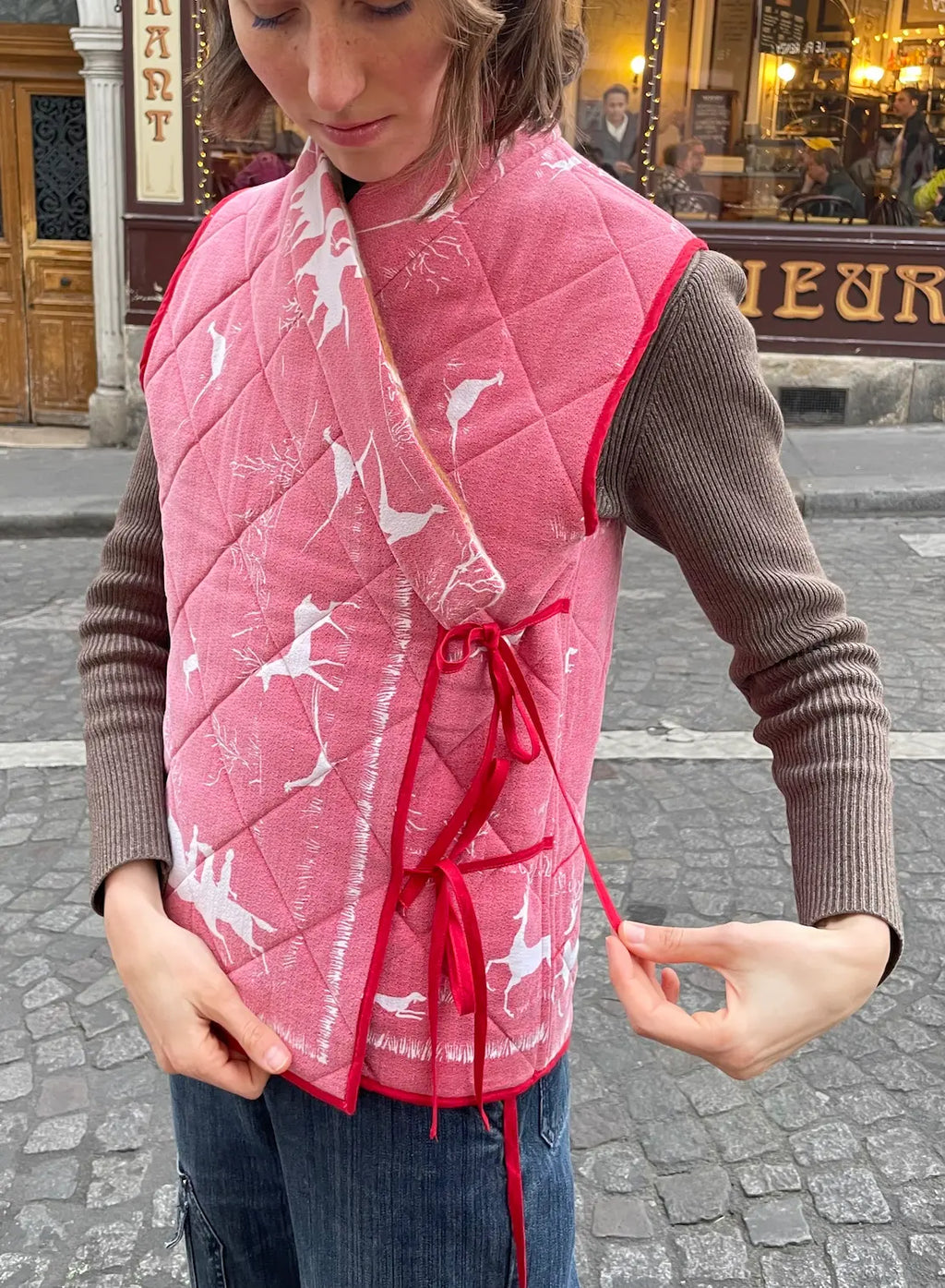 SHANTI JACKET - BROWN