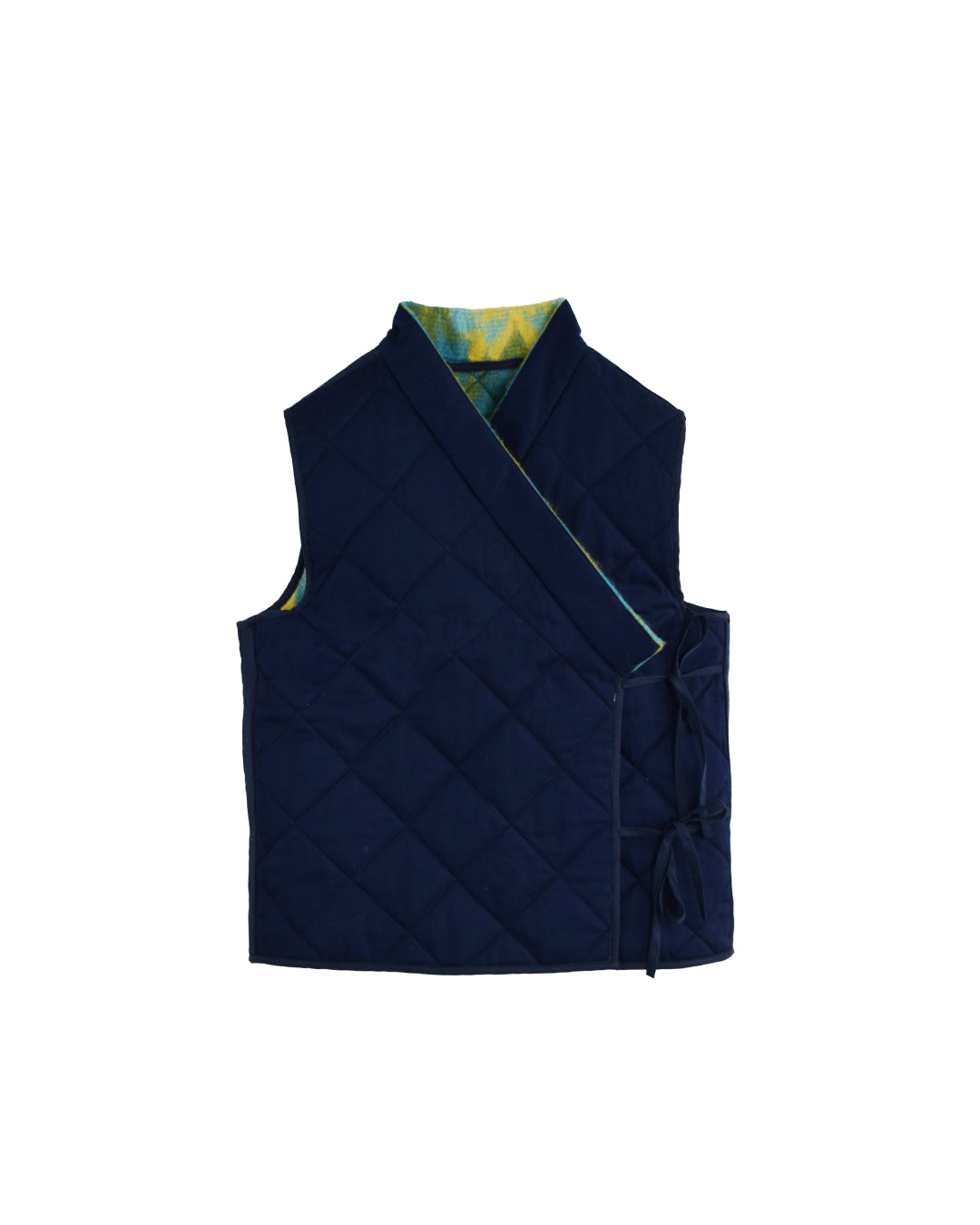 VESTE SHANTI - FLEURIE VERTE ET BLEUE